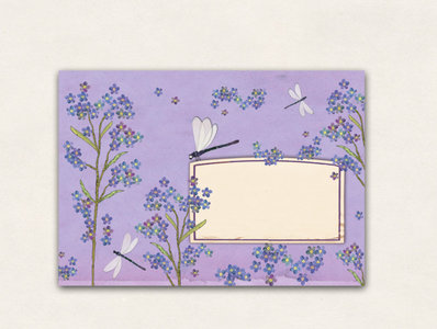 10 x Envelope TikiOno | Dragonflies