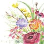 Nina Chen Postcard | Spring flowers