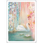 Aquarupella Méli Mélo Postcard - Cygne
