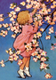 Postcard | Picking Blossom