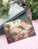 Dreamy Bookworm postcard - by Dreamchaserart_