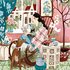 Caroline Bonne-Müller Postcard | Reading Woman with Dog_