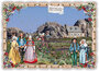 PK 8025 Barbara Behr Glitter Postcard | France - La Bretagne 1 _