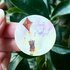 5x Sticker Meisje met de vlieger by RomyIllustrations_