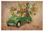 Postcard 408 by Katja Saario - Flower Car_