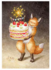 Postcard 469 by Katja Saario - Happy Birthday_