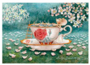Postcard 471 by Katja Saario - Teacup Mouse_