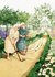 Inge Look Nr. 06 Postcard | Old Ladies Aunties_